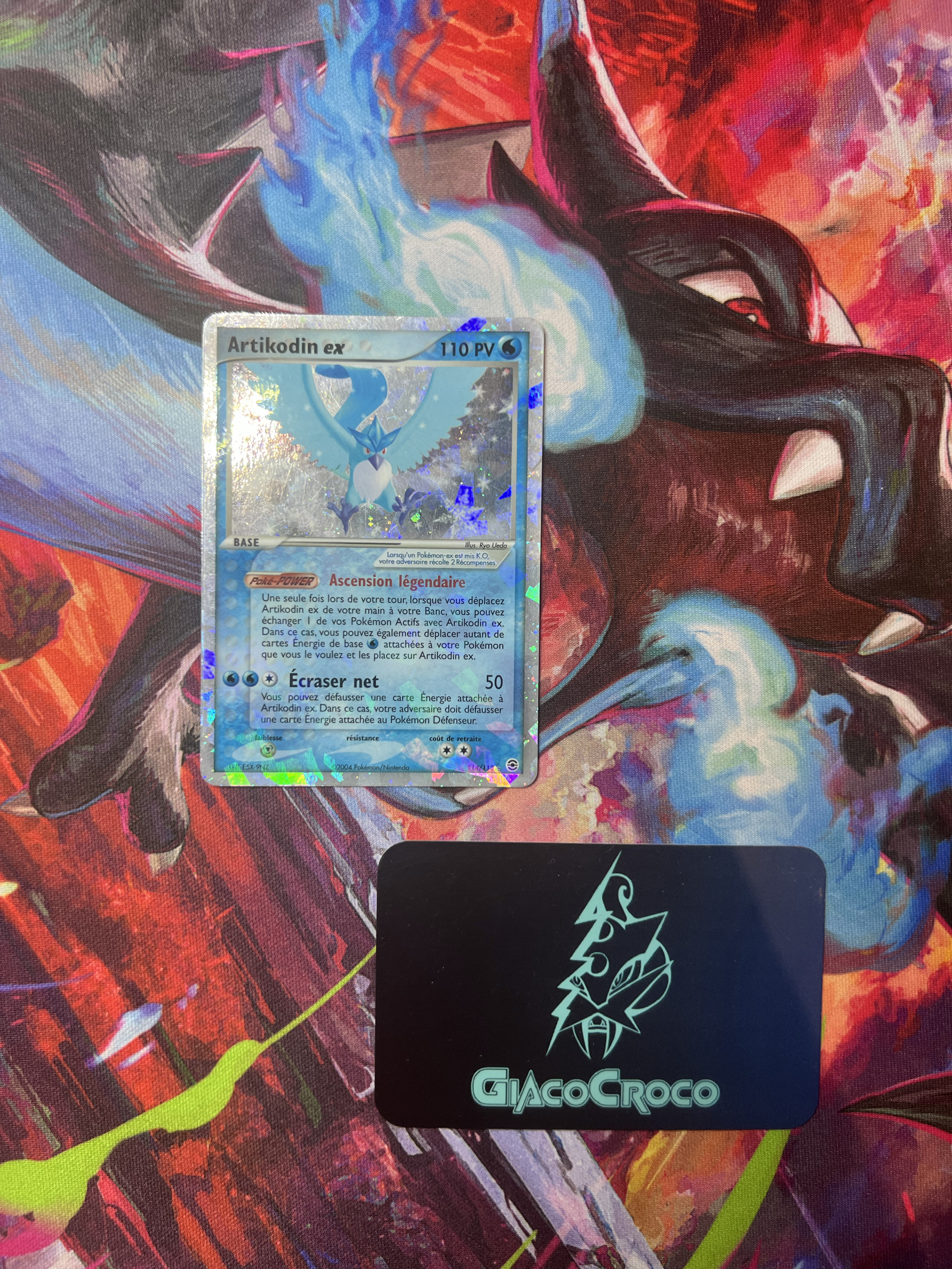 Carte Pokémon Artikodin Ex rouge feu vert feuille 114 112 Français fR, photo 1